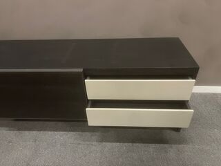 Moniz tv-meubel, eiken carbon